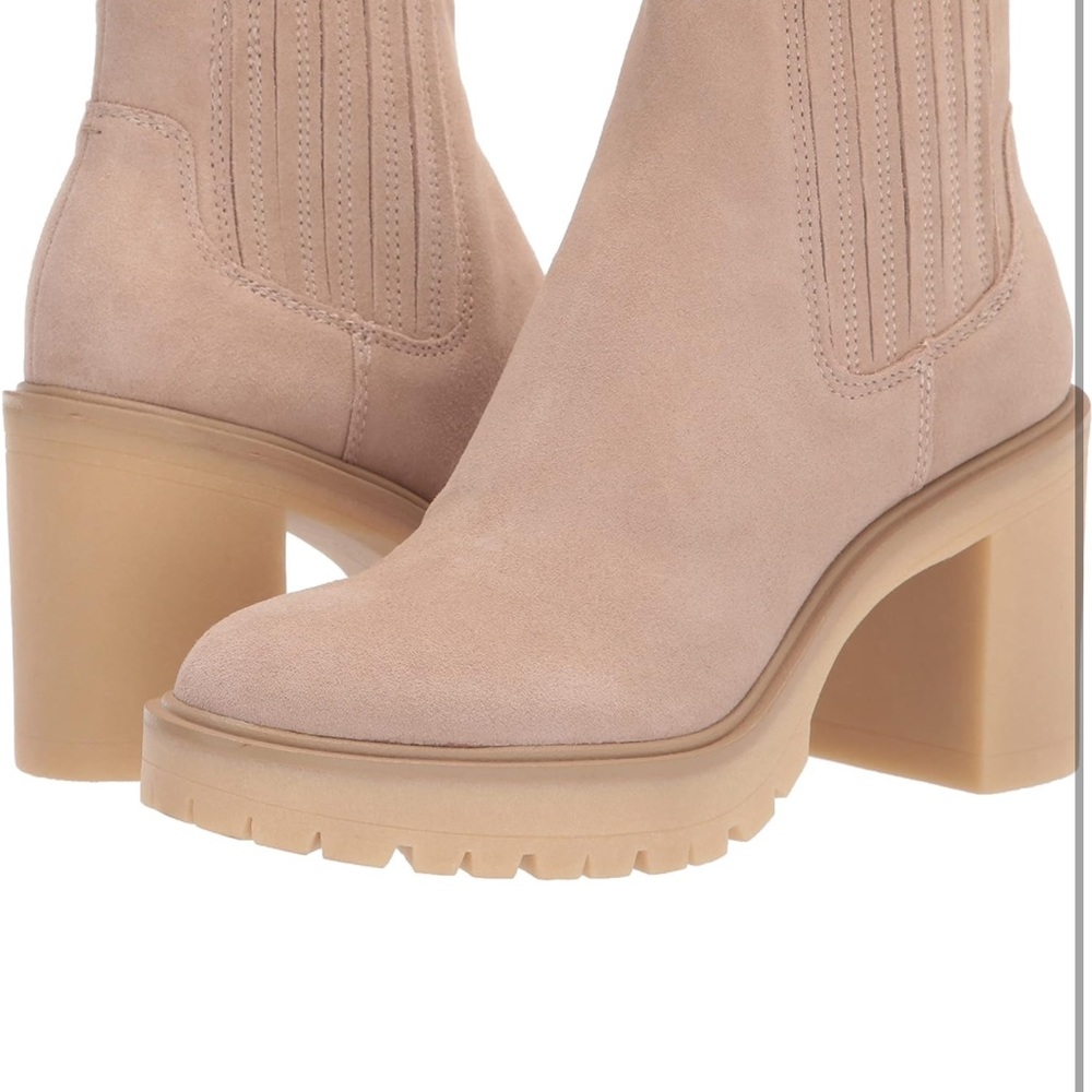 Dolce Vita Women's Caster H2o Fashion Boot. Color Dune Suede